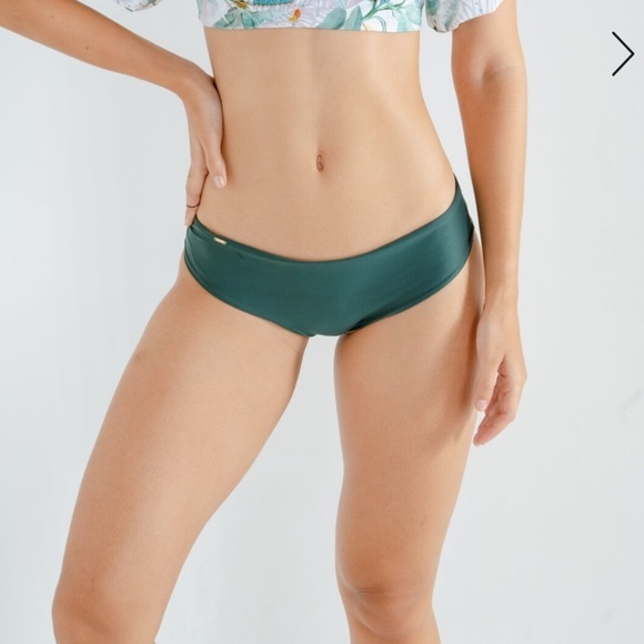 Green Patricia Ramirez Swim Bikini Bottom - Picture 1 of 7